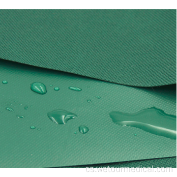 Lékařská PVC vodotěsná 100% polyesterová ochranná látka